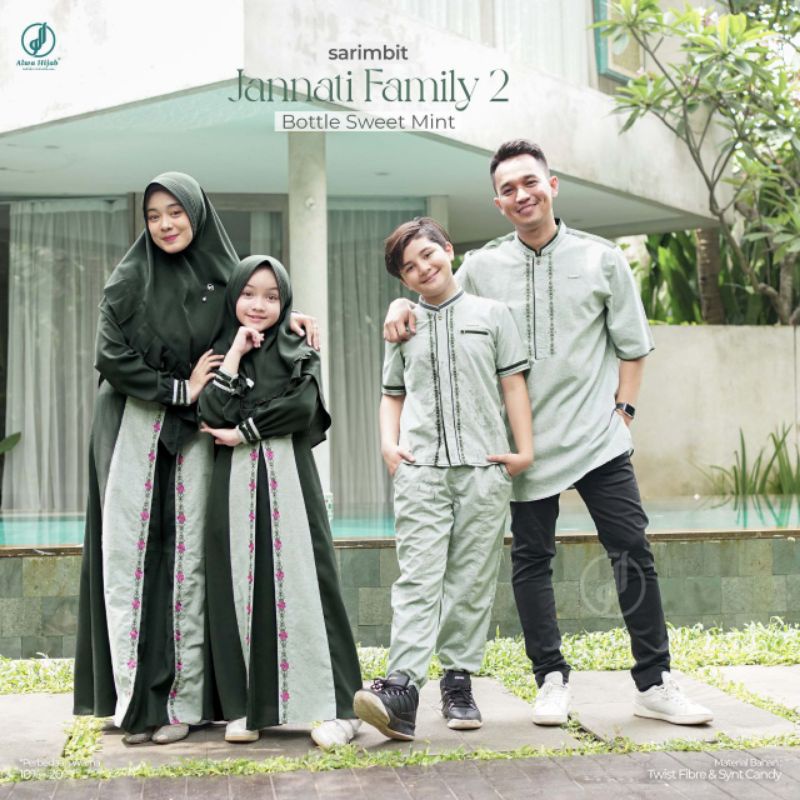 Jannati Family Bottle sweet mint by alwahijab