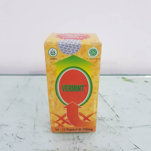 Vermint Kecil (PER BOTOL @ 12 KAPSUL @ 250 MG)