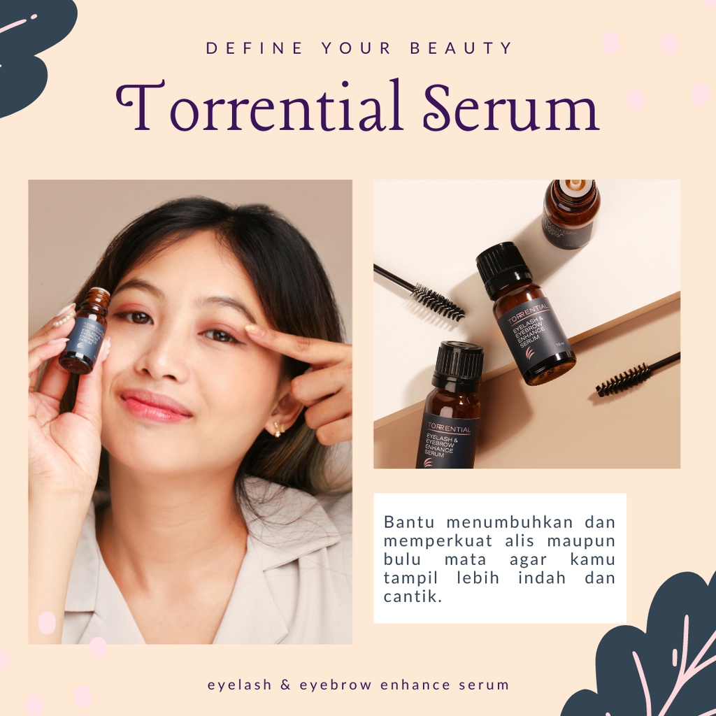 Torrential Serum Penumbuh Bulu Mata dan Alis