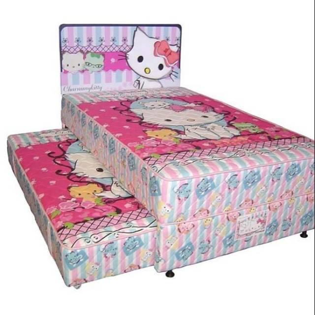 Springbed anak2 in 1 karakter