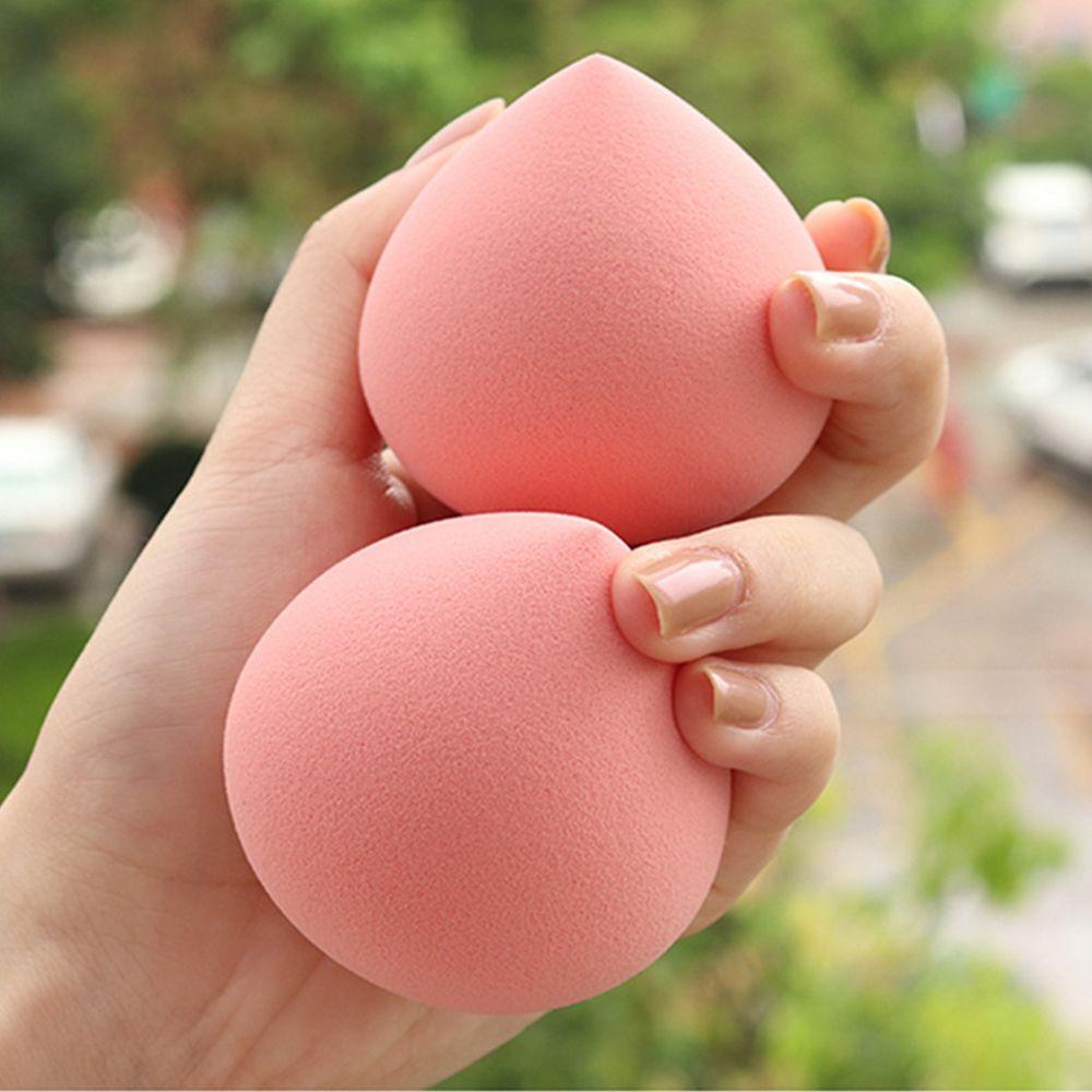 R-flower Puff Kosmetik Soft Beauty Peach Shape Puff Spons