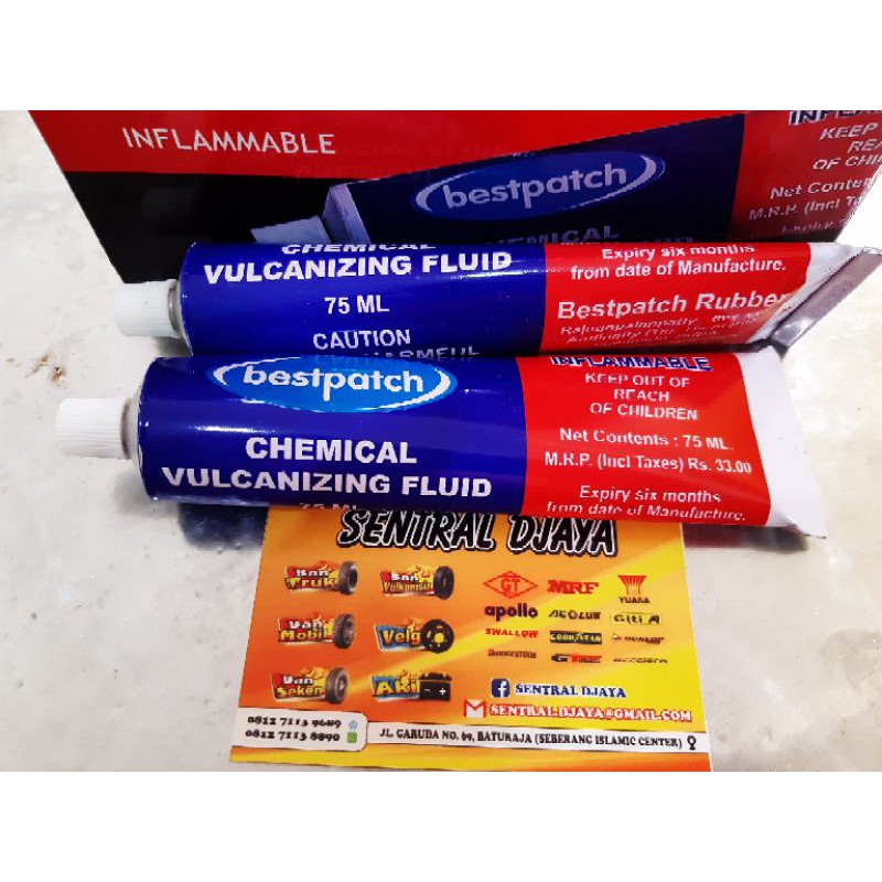 

Lem Bestpatch U Tambal Tiptop / Chemical Vulcanizing Fluid 75ml