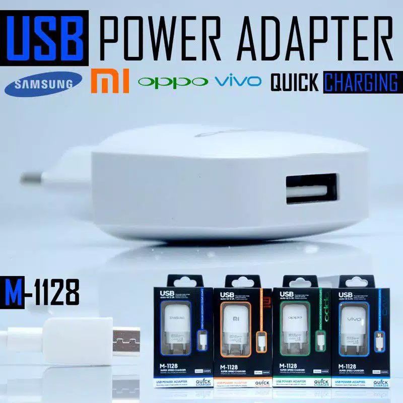 CHARGER BRANDED MODEL M1128/DELL/A001 CASAN BRANDED MICRO USB