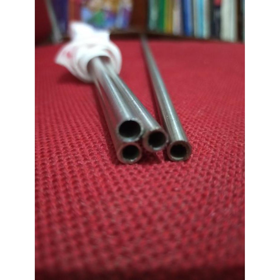 Pipa kapiler stainless steel - Stainless Tube OD 5mm x ID 4mm L 250