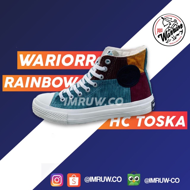 WARRIOR RAINBOW SPARTA TOSCA HC