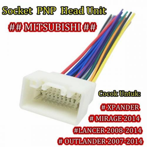 Soket PNP Mitsubishi  Xpander - Soket PNP Mitsubshi Mirage - Soket PNP Mitsubishi Lancer /Outlander