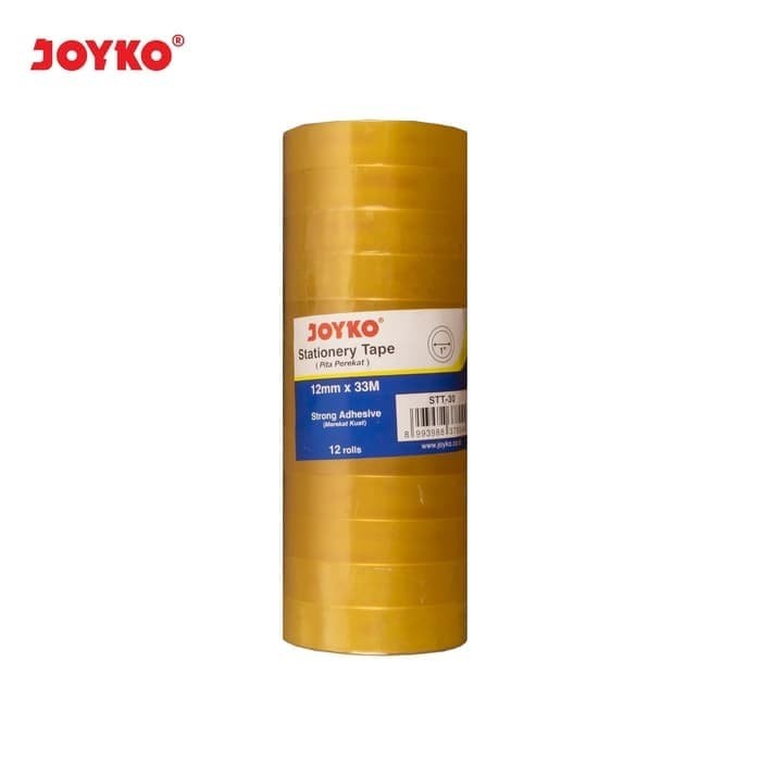 

Bagus Stationery Tape Pita Perekat Selotip Joyko Stt-30 1 Slop 12 Roll Promo