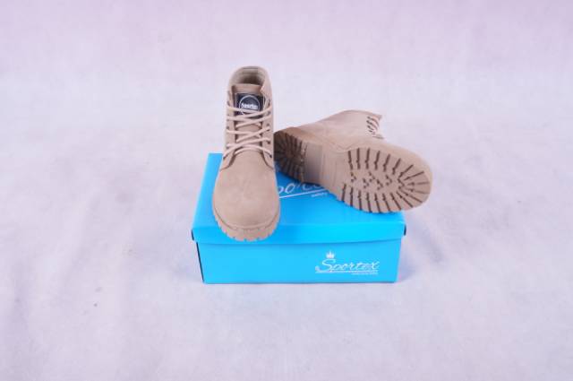 Sepatu Safety WANITA ujung besi type DM SUEDE by sportex