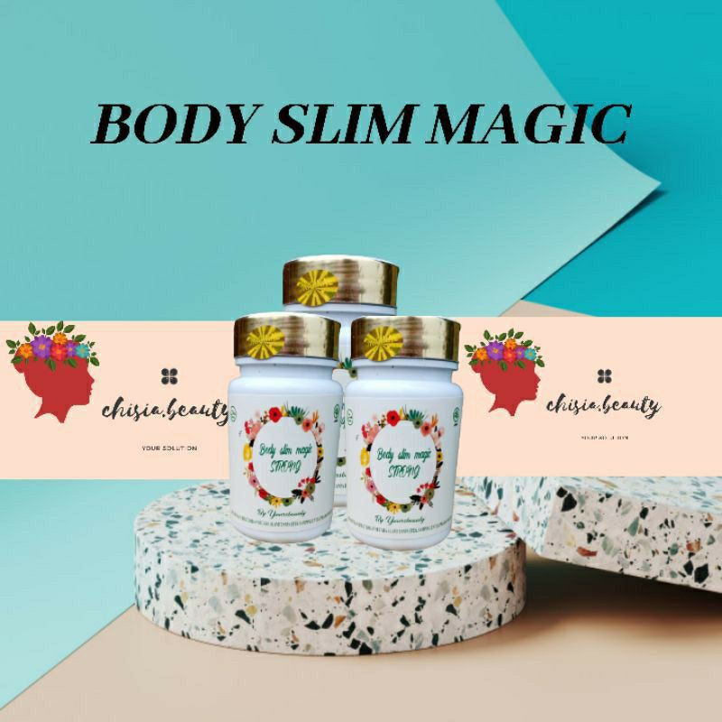 Body Slim Magic Strong Kapsul Pelangsing Badan Asli 100% Original Terjamin Manjur