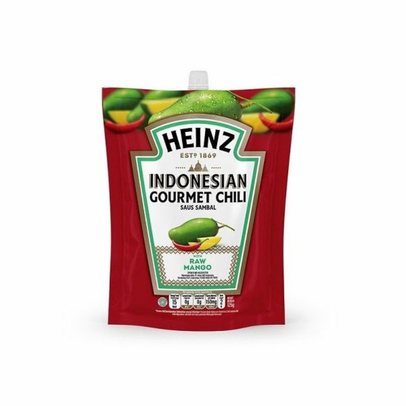 

Heinz Indonesian Gourmet Chili 125 gr - Saus Heinz