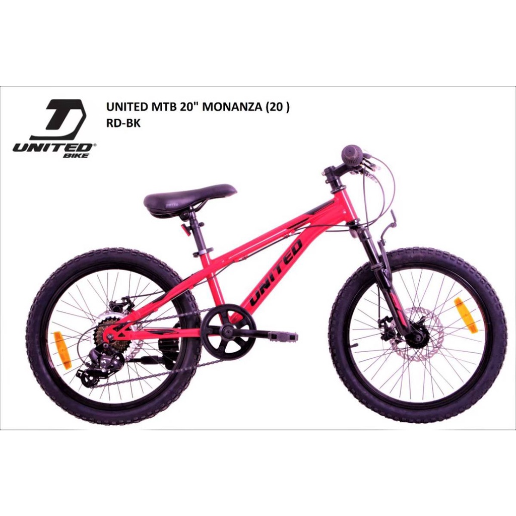 SEPEDA GUNUNG / MTB 20" UNITED MONANZA