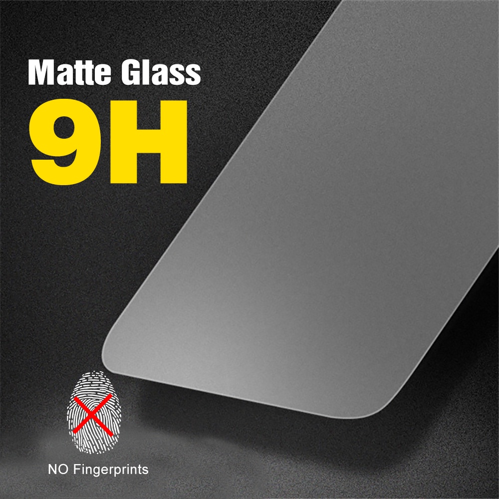 1-3pcs Pelindung Layar Tempered Glass Matte Anti Sidik Jari Untuk Vivo Y31 Y33 31 S Y52S Y52 20A Y21S Y70S V21E V 20 21