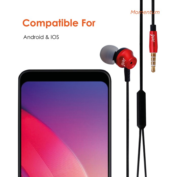 JETE EARPHONE MOMENTUM GARANSI RESMI JETE TERMURAH