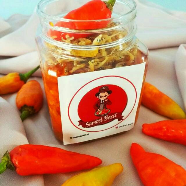 

Sambel bawang cumi, sambal teri medan, Sambal Bacot