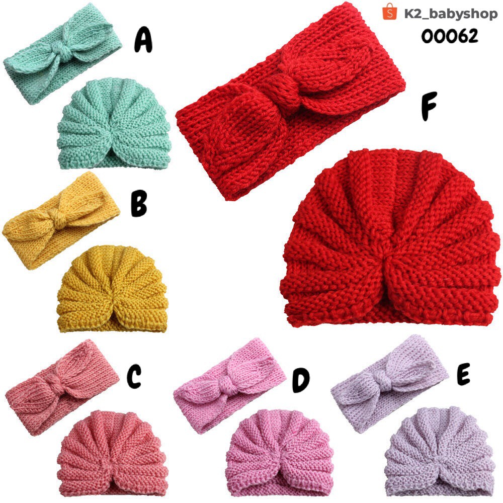 BABY K2 - TURBAN BAYI SET ISI 2 PCS KODE 00062