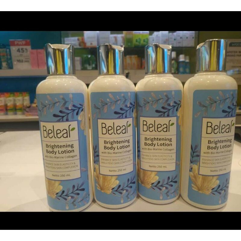 Beleaf brightening body lotion