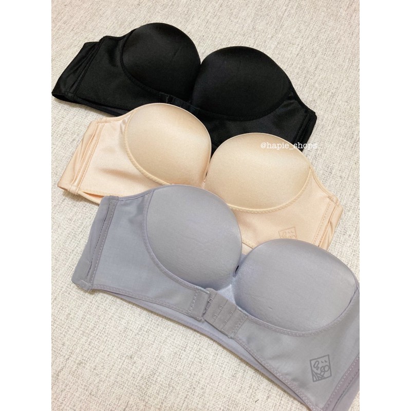 Hana strapless bra/strapless bra tanpa kawat/bra tanpa tali/bh tanpa kawat/bra busa tebal push up
