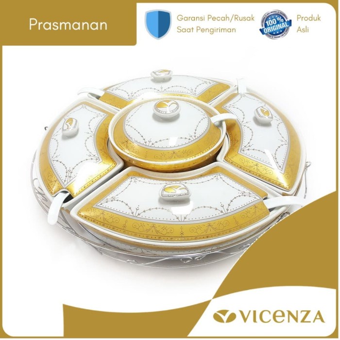 Vicenza Small Prasmanan Kecil B472 Motif Padi