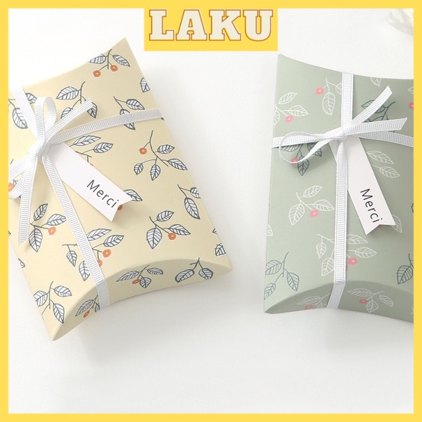 

LAKU Pillow Box Kotak Kado Floral Pastel