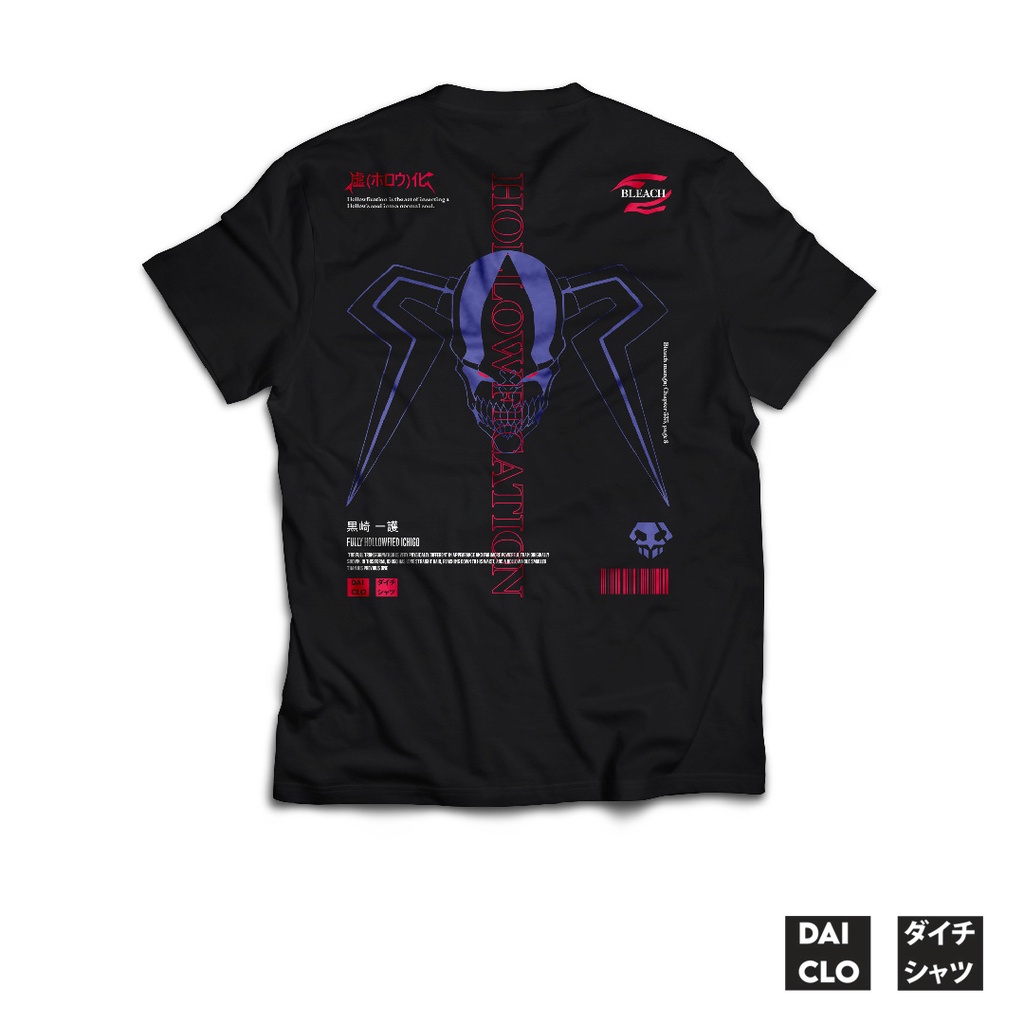 Kaos Anime Bleach "Hollowfication"