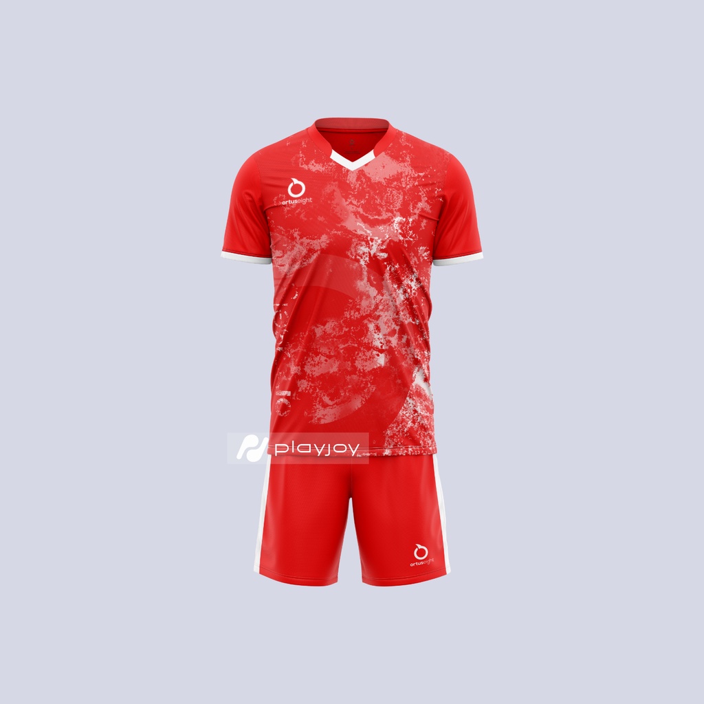 SETELAN BAJU OLAHRAGA PRIA WANITA JERSEY FUTSAL PRINTING ORTUS