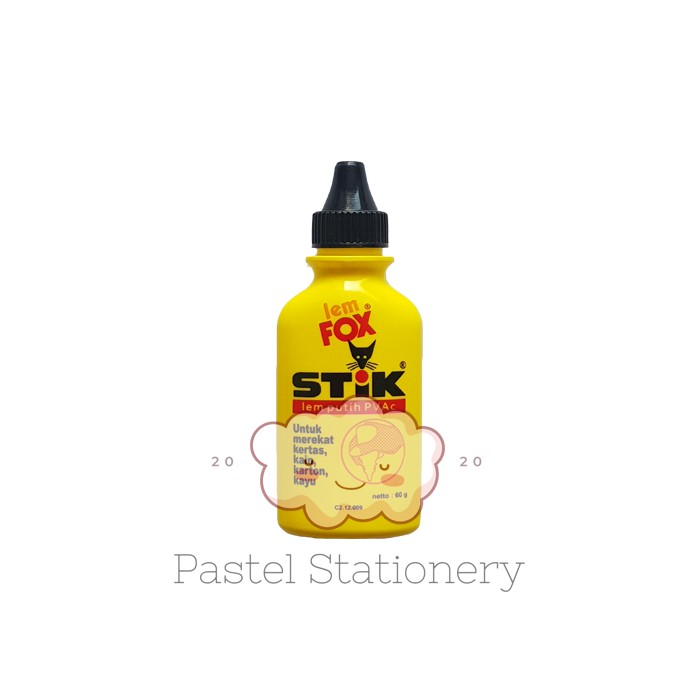 

Glue Stick Fox PVAc 60gr - Lem Stik Multipurpose Serbaguna 60 gr