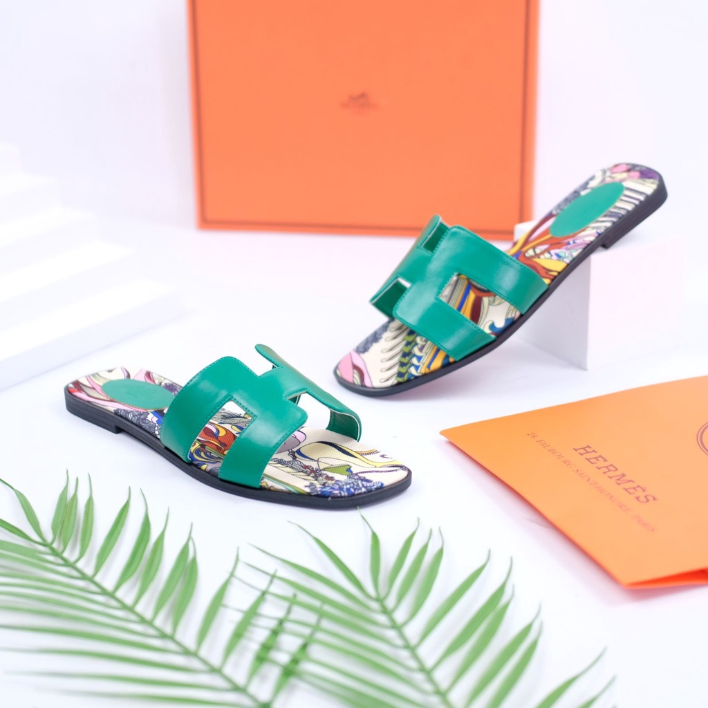 [7.7 Boombastis Sale⚡] - SENDAL WANITA KEKINIAN IMPORT HS HS005 SLIP SANDAL FLAT PREMIUM