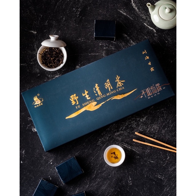 

CHINESE TEA YE SHENG QINGMING CHA野生清明茶 120g GRADE SUPER PREMIUM