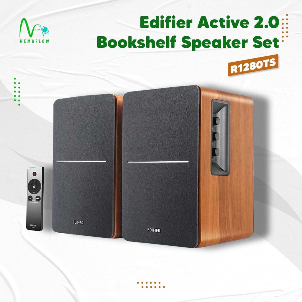 Speaker Aktif Edifier 2.0 Powered Bookshelf R1280Ts