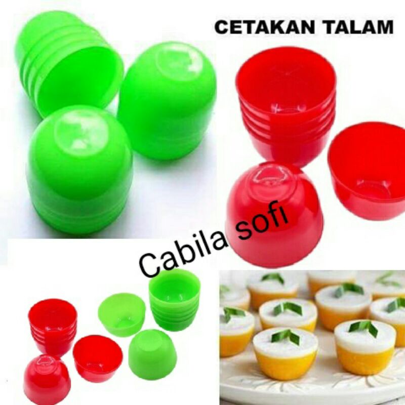 cetakan kue bugis 24pcs, 36pcs / Cetakan kue talam / Cetakan kue mangkok