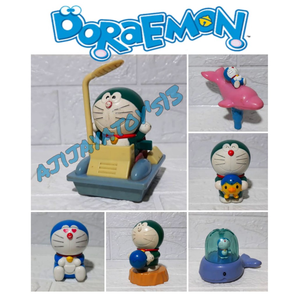 produk limitied edition doraemon action figure mcd