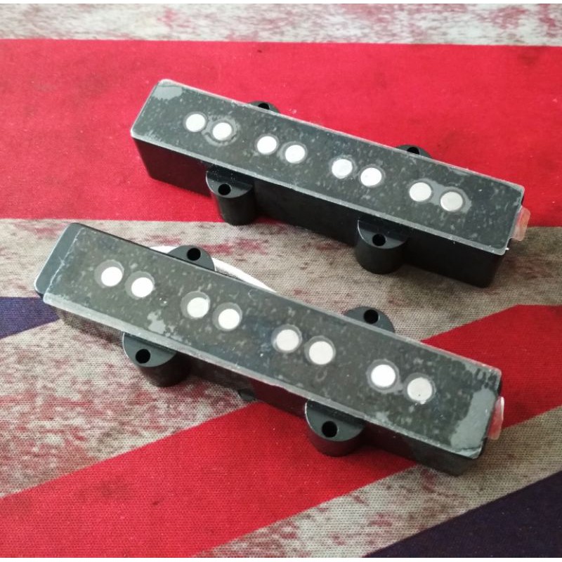 Pickup Bass Original Alnico Jazz Bass 4 String Neck Bridge