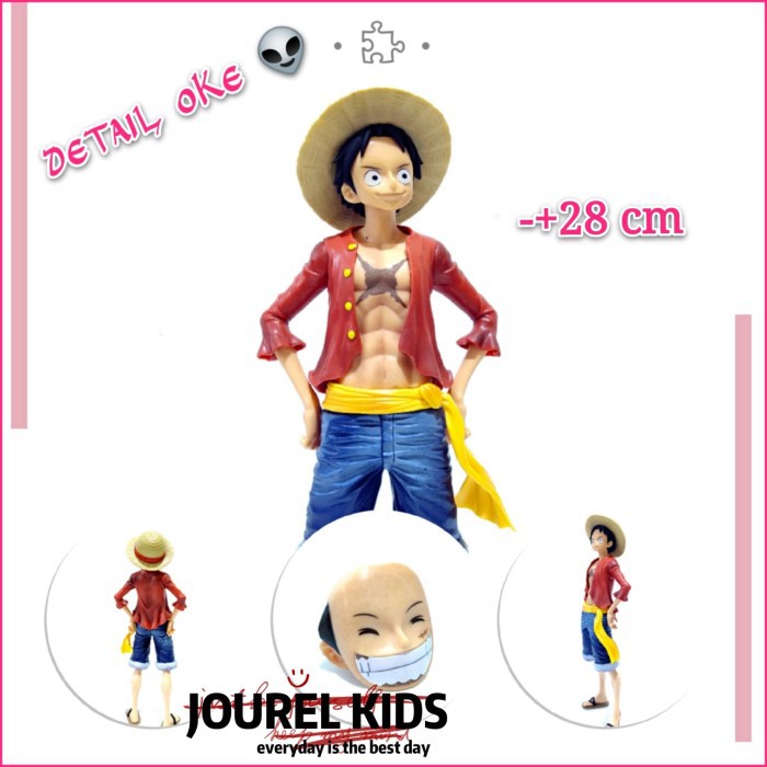 JK -  Limited Pvc Stand Monkey D Luffy Action Figure One Piece Grandista