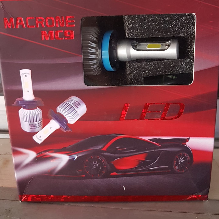 LAMPU LED MACRONE MC9 H11 Turbo Led Nano Led Macrone MC9 H11