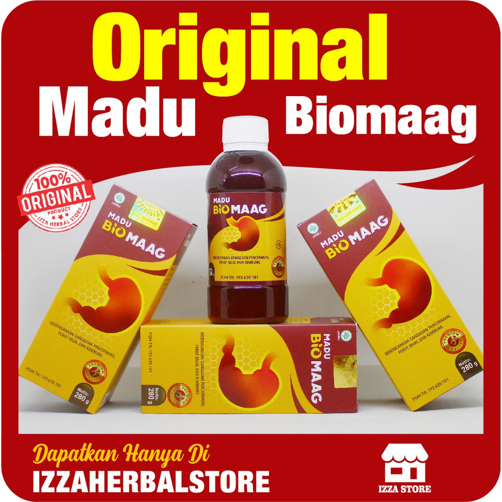 Madu Bio Maag Obat Asam Lambung Kronis Ampuh Pilihan Terbaik BPOM