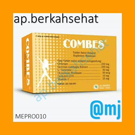 Combes Tablet obat pelangsing HARGA PER BOX