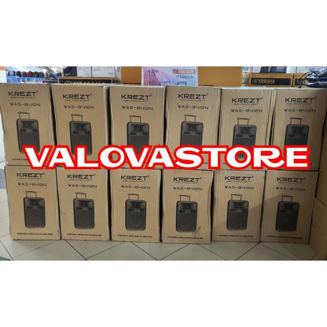 Speaker Portable Meeting Wireless Krezt WAS 8412 N