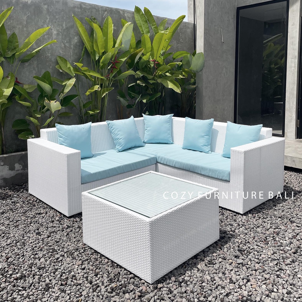 SOFA KURSI ROTAN SINTETIS TERAS RUANG TAMU - RATTAN SYNTHETIC OUTDOOR