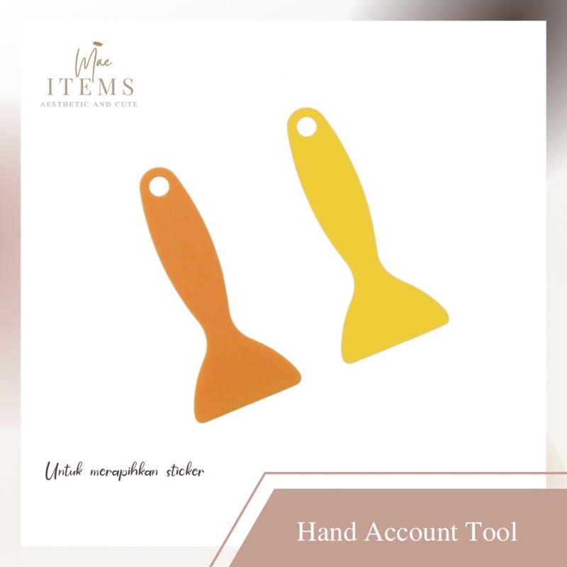 

[STATIONARY] HAND ACCOUNT TOOL UNTUK MERAPIHKAN STICKER / Alat Oles Sticker / Sticker Lucu