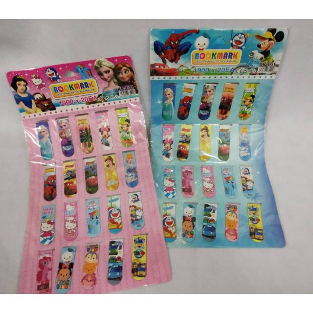 

Pembatas kertas magnit isi 20 pcs