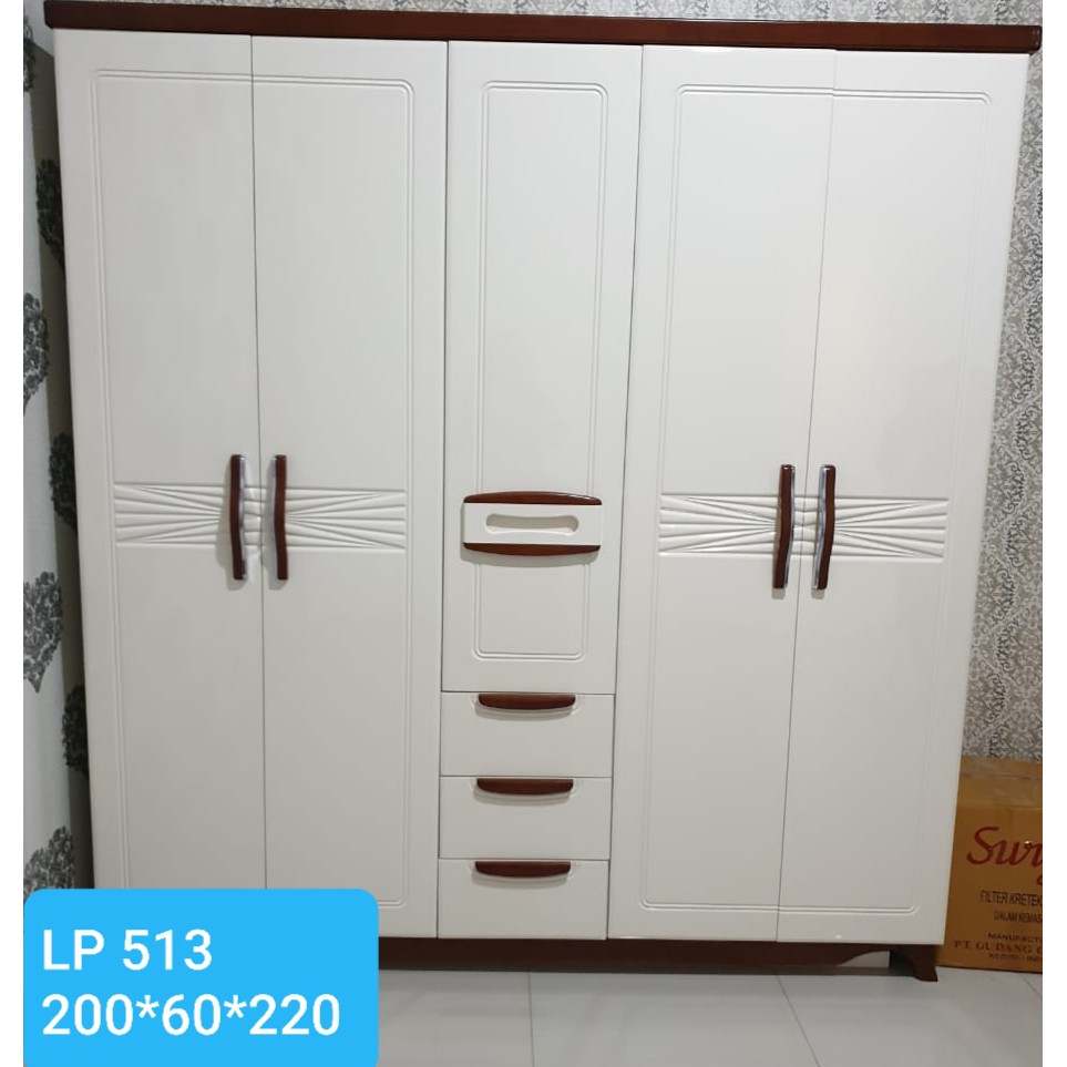 Lemari Pakaian 5 Pintu | Lemari Baju Import 513