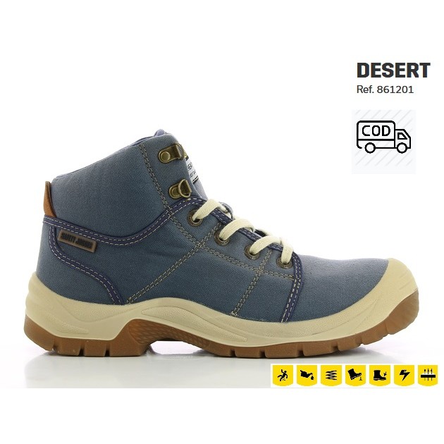 Sepatu Safety JOGGER DESERT BLUE S1P SRC