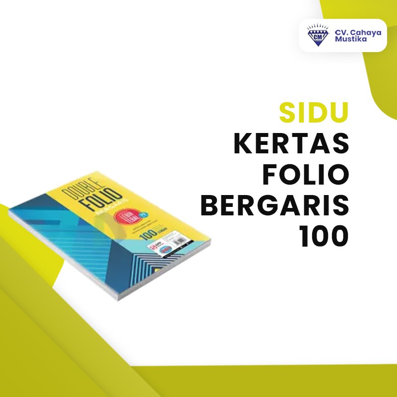 

Alat Tulis Kantor/Alat Tulis Kantor Grosir/Alat Tulis Kuliah Kertas Sidu Bergaris Folio 100 Malang