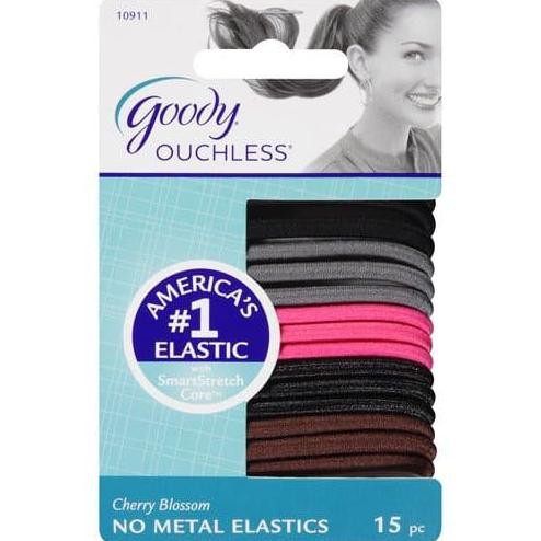 

GOODY OUCHLESS 10911 BRAIDED ELASTICS CHERRY BLOSSOM 15CT