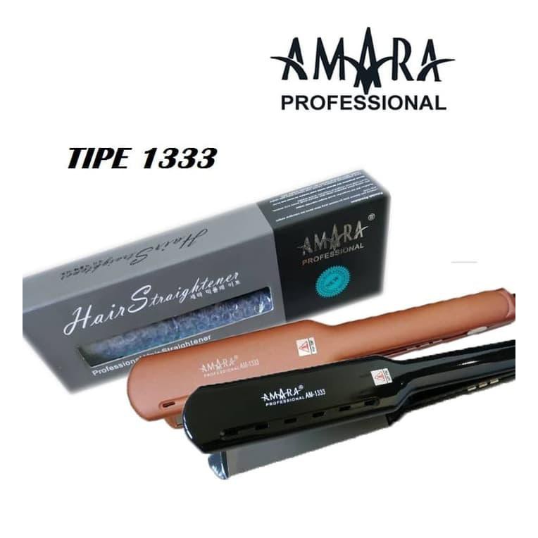 Catok Rambut Amara 1333 plat Lurus AM-1333 Catokan Rambut Lurus 1 Fungsi Original Amara Professional