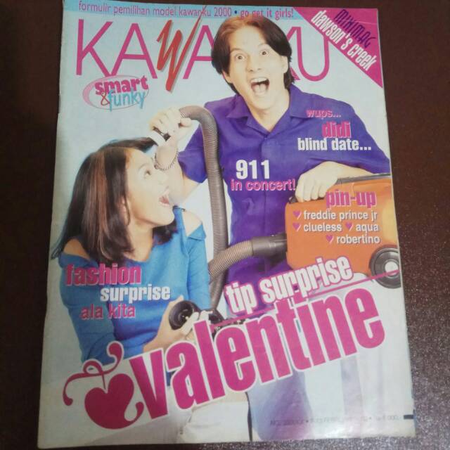(PRELOVED) MAJALAH KAWANKU COVER SISSY PRESCILIA & BERTRAND ANTOLIN