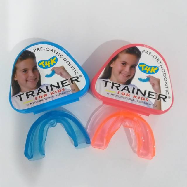 Ortho Trainer Anak T4K Biru & Pink (Orthodontic Trainer For Kids