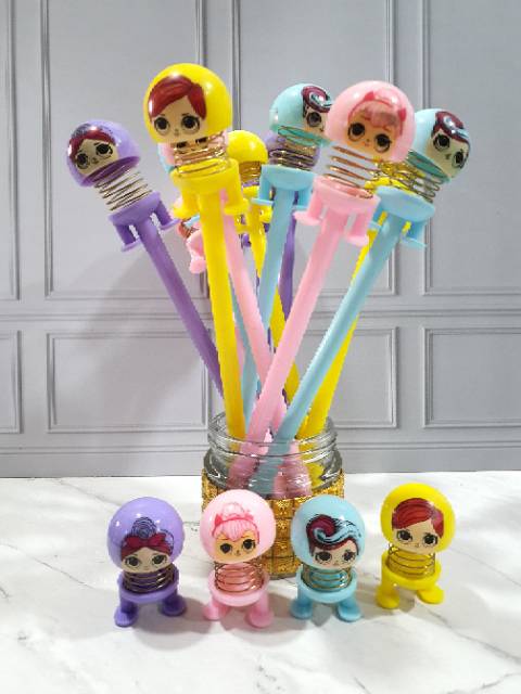 Pen Per/Bolpen Per/Spring doll Pen-2