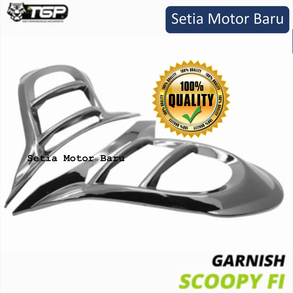 Garnish Honda Scoopy Fi  Tgp Aksesoris Motor Variasi