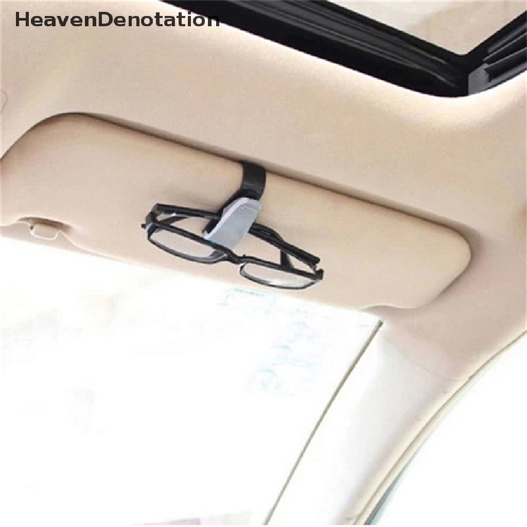 [HeavenDenotation] 1x Fashion Car Vehicle Sun Visor Sunglasses Eye Glasses Card Pen Holder Clip Car